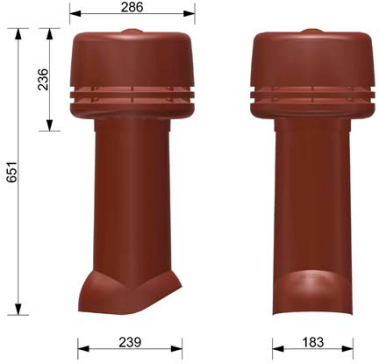 Döcke PREMIUM Трубный аэратор 167/650